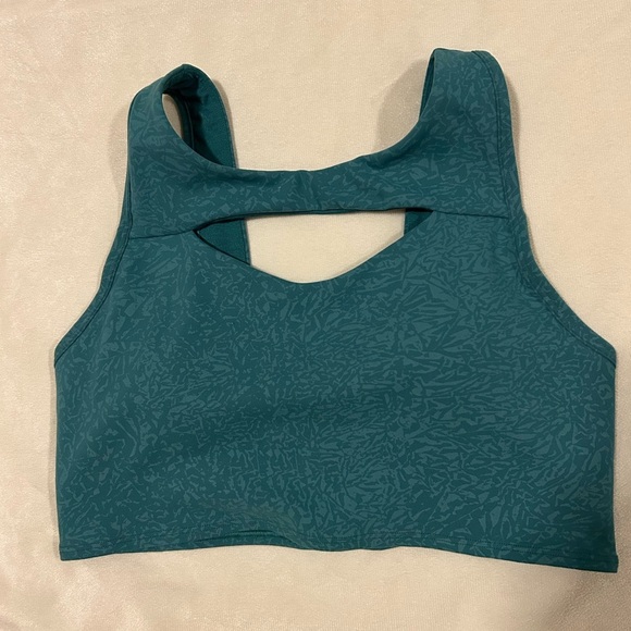 Lululemon Athletica Teal Activewear Top - Picture 1 of 4